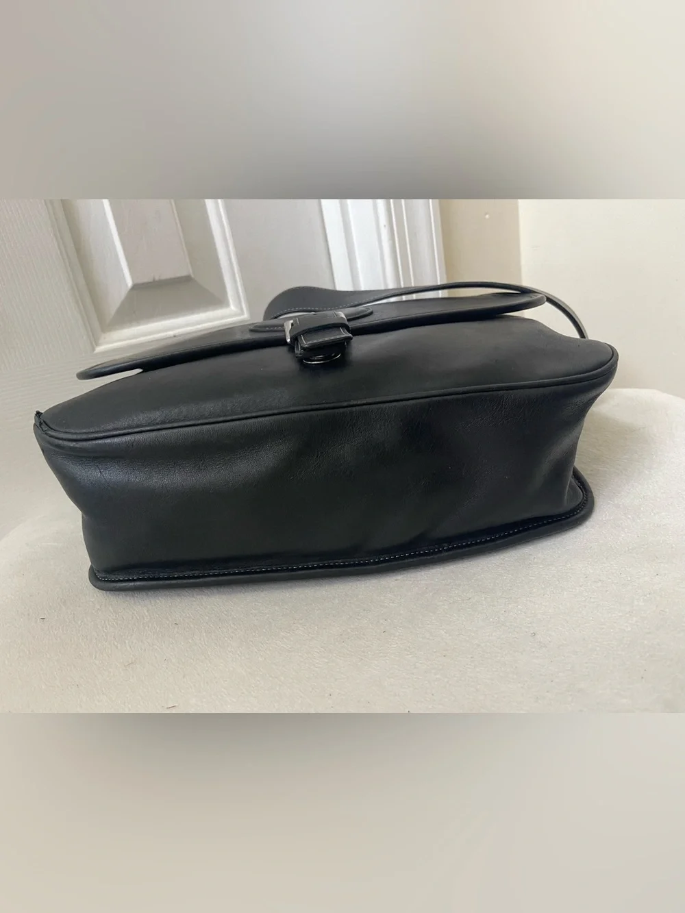 Coach sleek black
